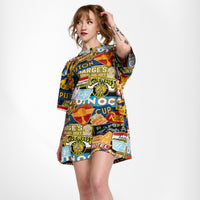 Cars Bumper Sticker T-Shirt Dress image 2
