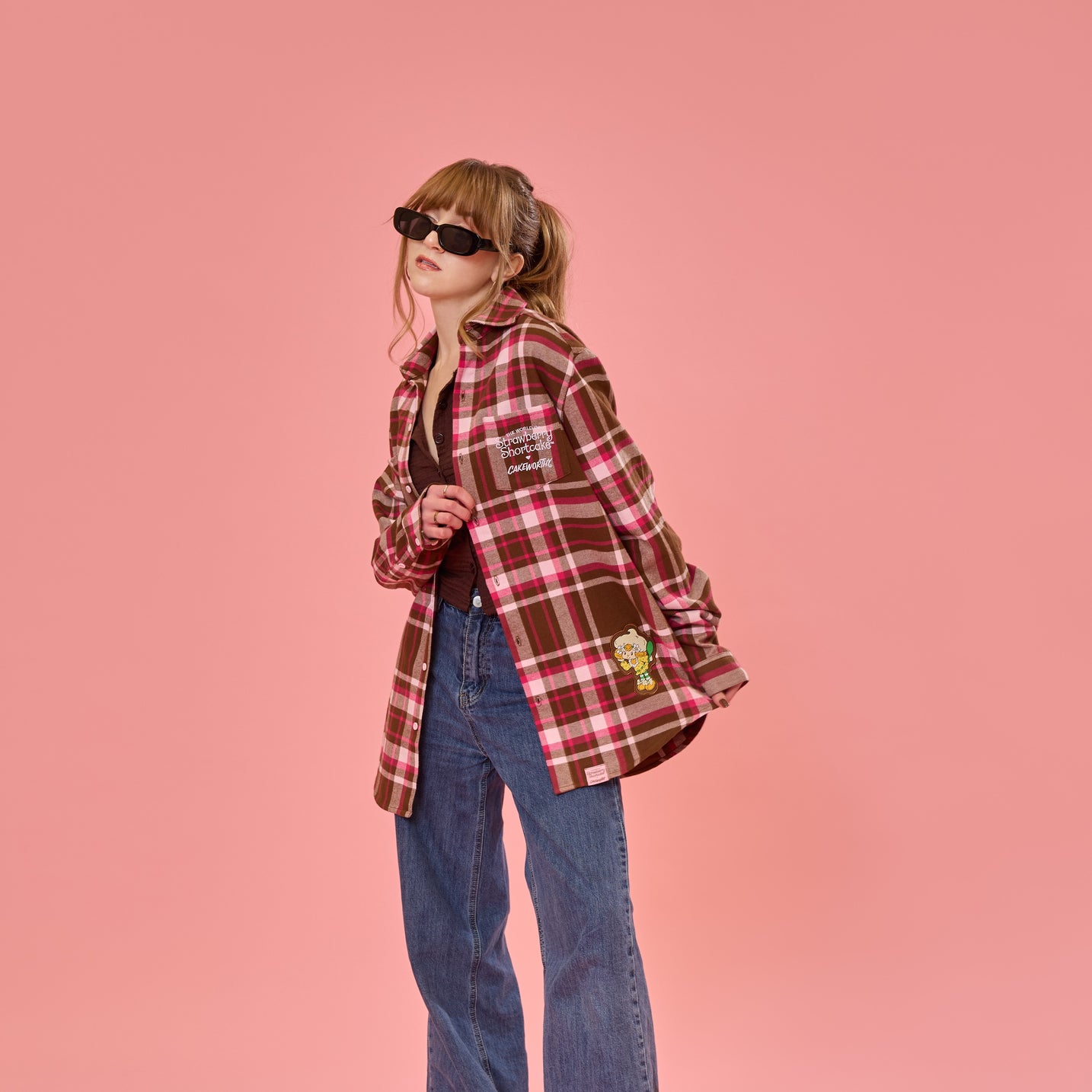 Strawberry Shortcake Patch Flannel image 3