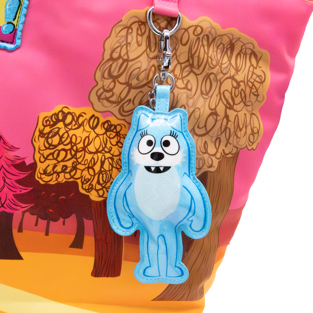 Yo Gabba Gabba Mystery Bag Glitter Vinyl Characters Padded Bag Charms image 4