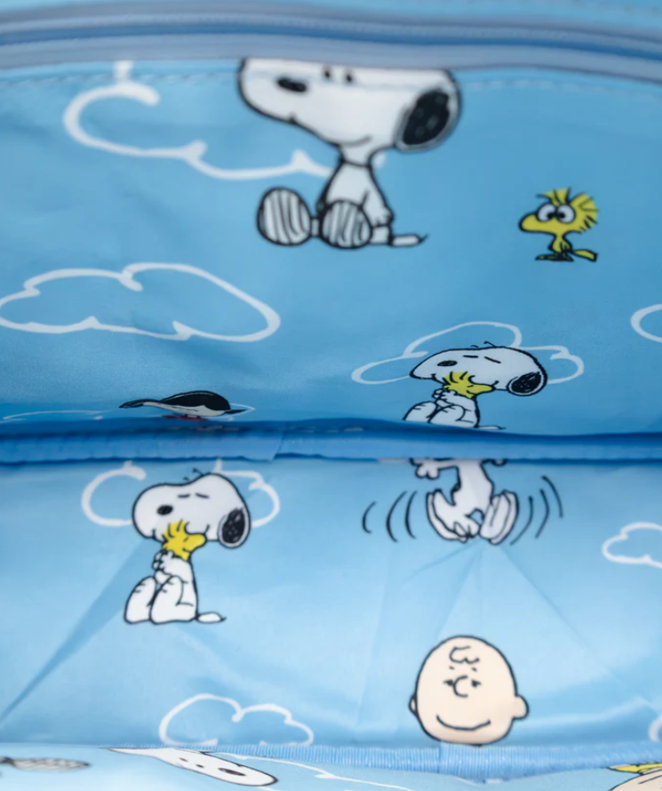 Peanuts 75th Anniversary Snoopy “Happiness Is a Good Friend” Bowler Bag image 6