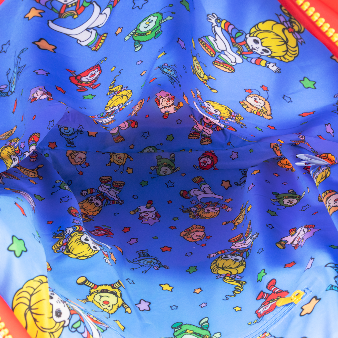 Rainbow Brite Puffy Nylon Die Cut Tote Bag image 6