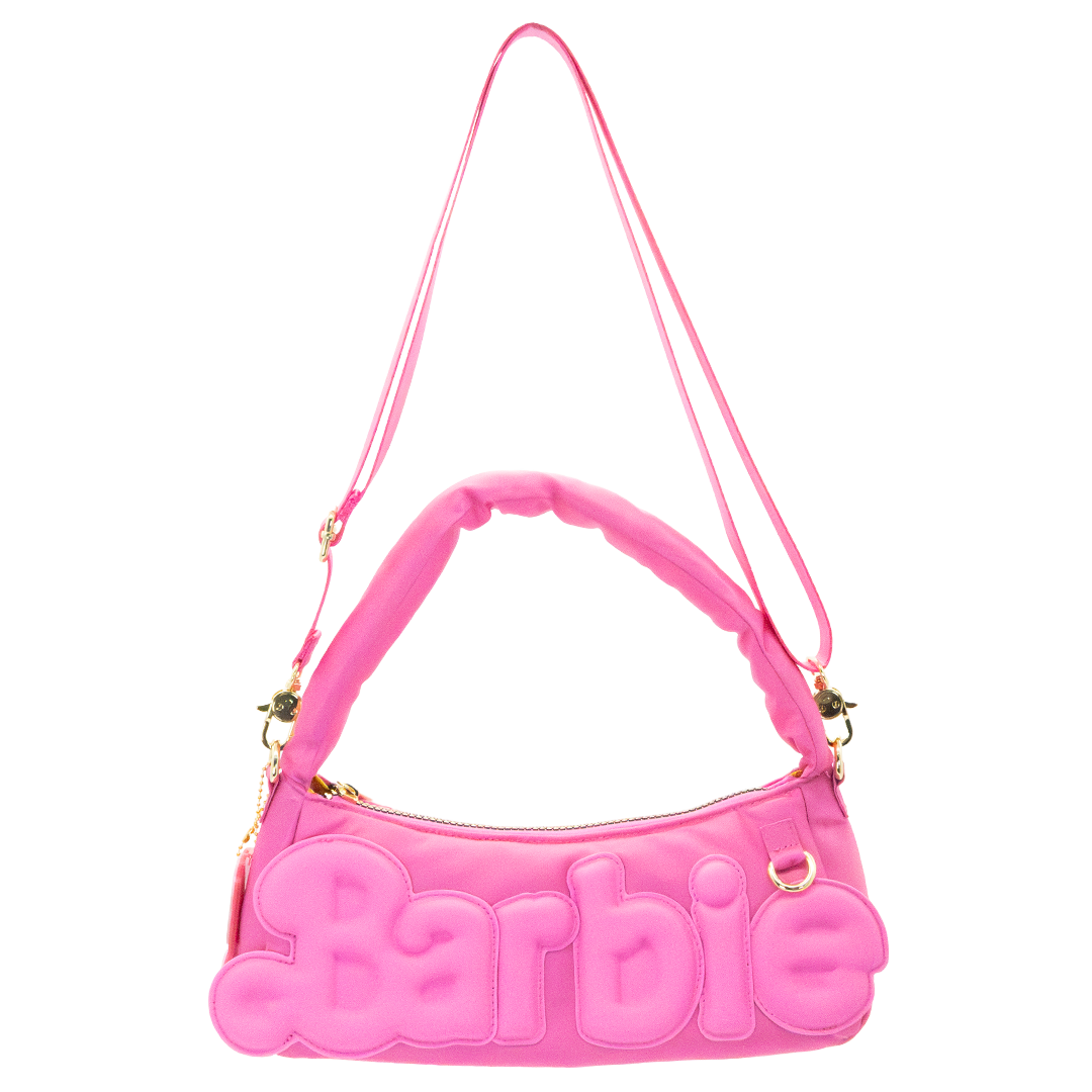 Barbie California Dreamin’ Logo Padded Baguette Bag image 4