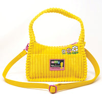 Miffy Corduroy Baguette Crossbody Bag with Bag Charm image 3