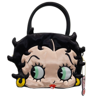 Betty Boop Head Crossbody Bag