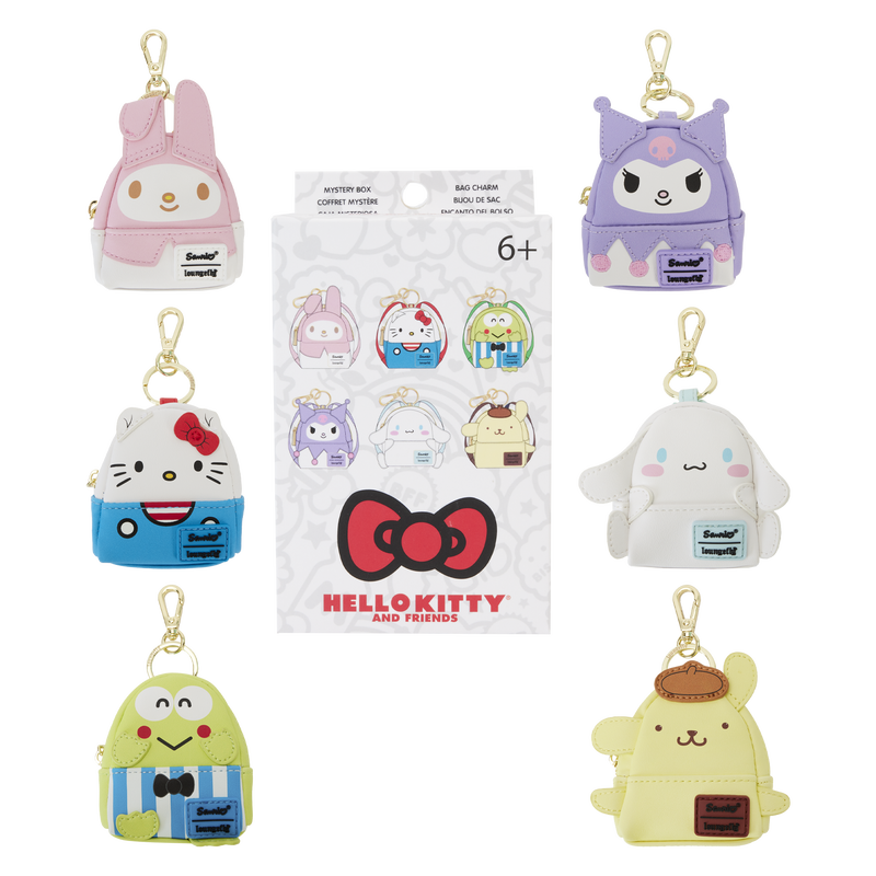 Sanrio Hello Kitty & Friends Cosplay Mystery Mini Backpack Keychain Charm image 0