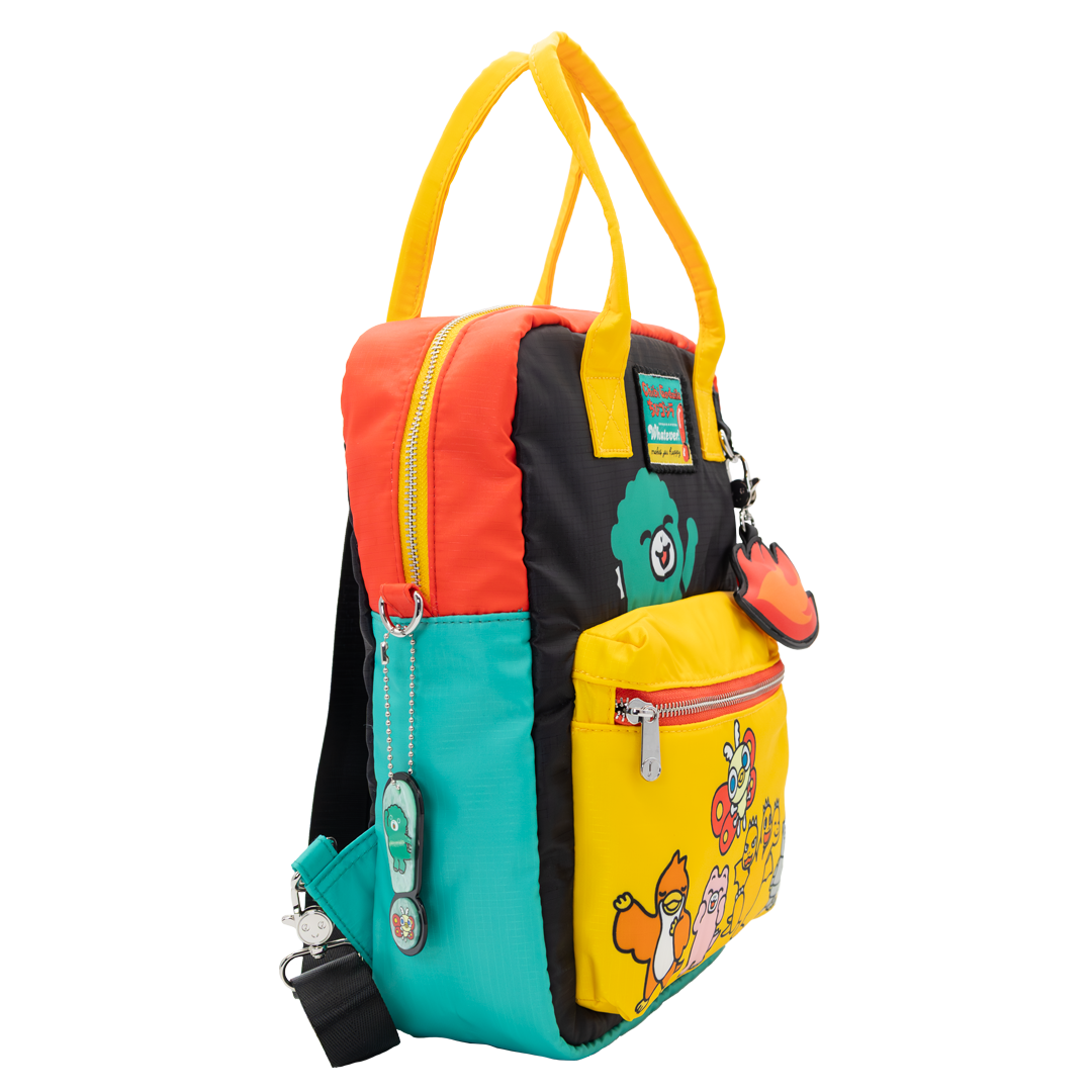 Chibi Godzilla Raids Again Reversible/Convertible Crossbody Bag image 2