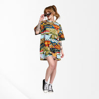 Cars Bumper Sticker T-Shirt Dress image 3