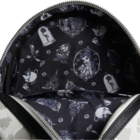 Cards & Comics Connection Beauty and the Beast Belle sketch mini-backpack interior lining with character print