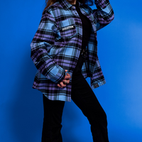 Masters of the Universe Skeletor Glow Flannel image 1