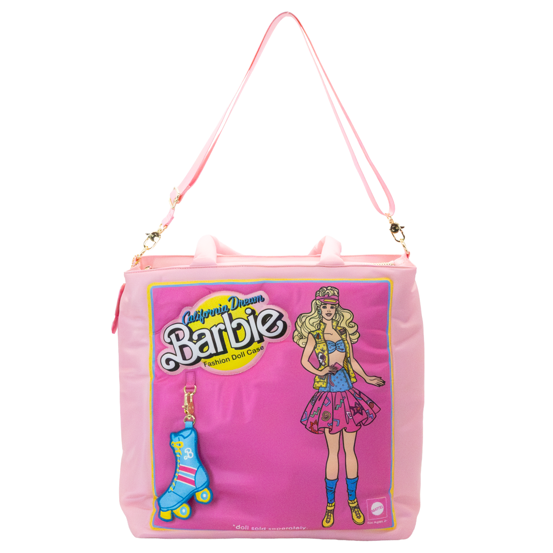 Barbie California Dreamin’ Carrying Case Puffy Tote Bag image 1
