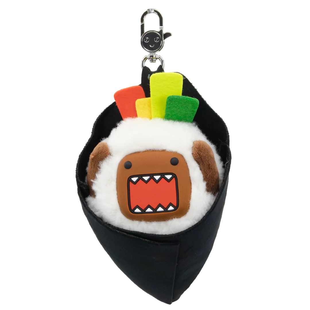 Domo Mystery Box Silicone Face Plush Bag Charms
