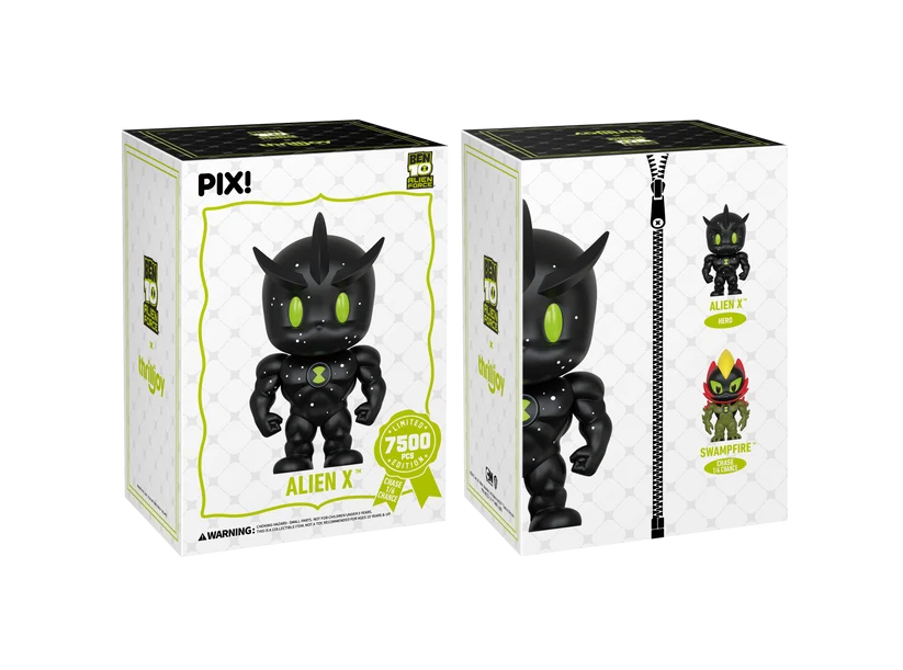 BEN 10: ALIEN FORCE PIX! Alien X: Sparkly Jerk Face