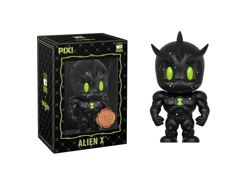 BEN 10: ALIEN FORCE PIX! Alien X: Sparkly Jerk Face
