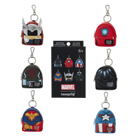 Marvel Avengers Cosplay Mystery Mini Backpack Keychain Charm image 0