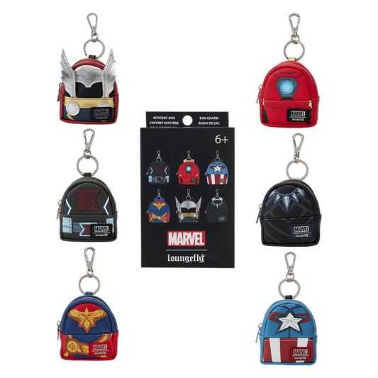 Marvel Avengers Cosplay Mystery Mini Backpack Keychain Charm image 0