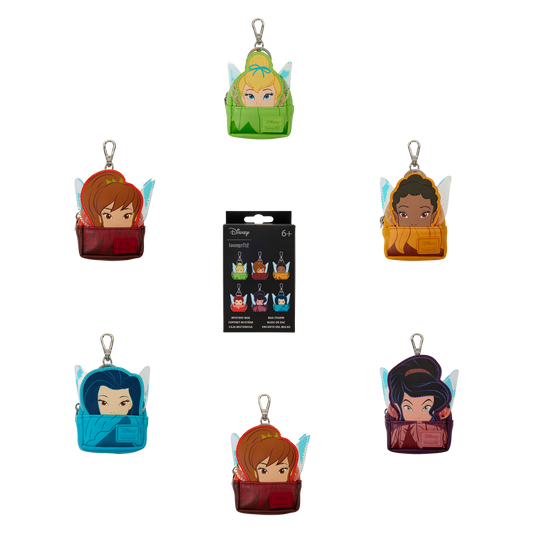 Disney Fairies Cosplay Mystery Mini Backpack Keychain Charm image 0