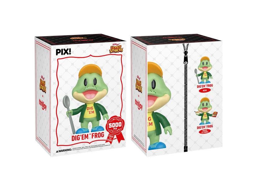 KELLOGG'S PIX! Kellogg's Dig Em' Frog