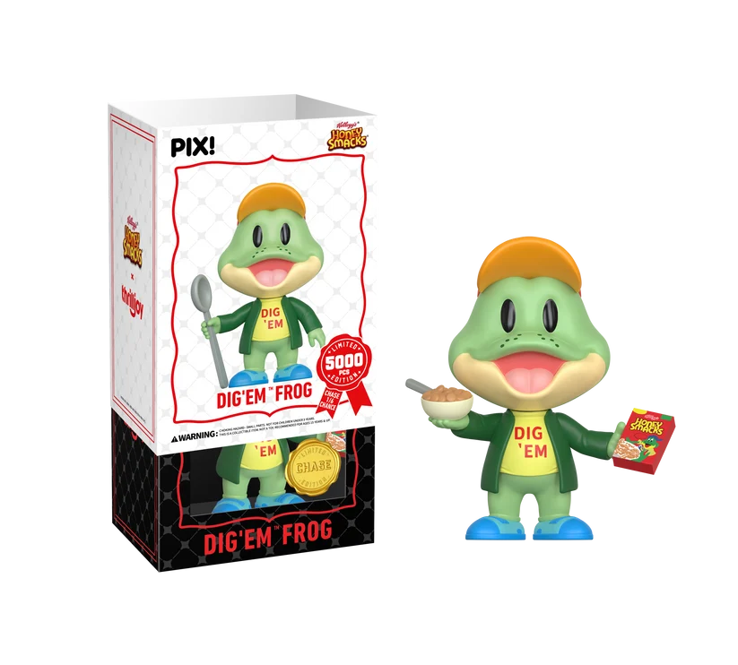 KELLOGG'S PIX! Kellogg's Dig Em' Frog