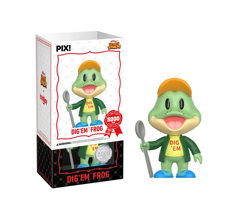 KELLOGG'S PIX! Kellogg's Dig Em' Frog