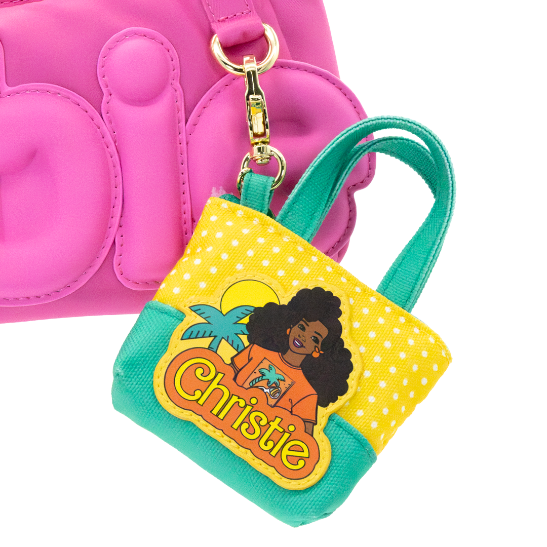 Barbie California Dreamin’ 80’s Mini Tote Bag Charms image 3