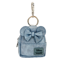 Minnie Mouse Glitter Mystery Mini Backpack Keychain Charm image 3