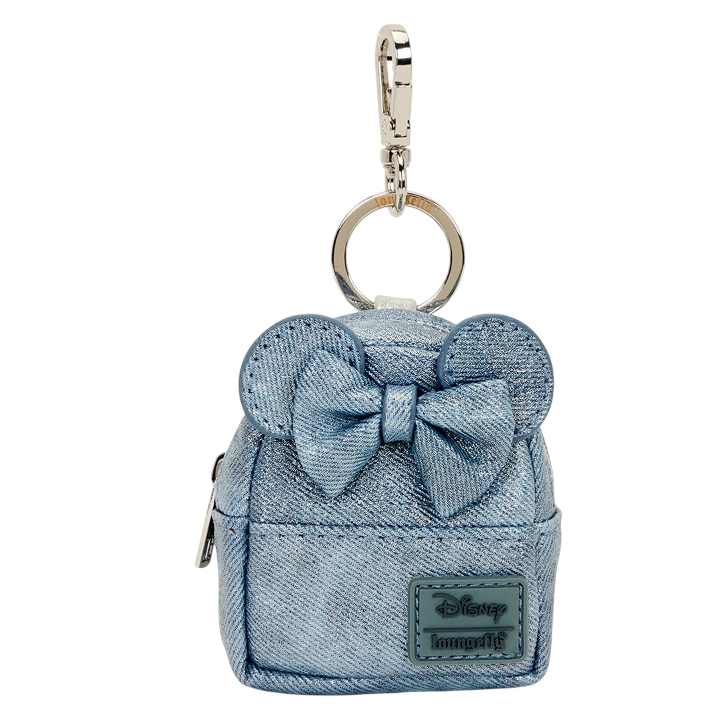 Minnie Mouse Glitter Mystery Mini Backpack Keychain Charm image 3