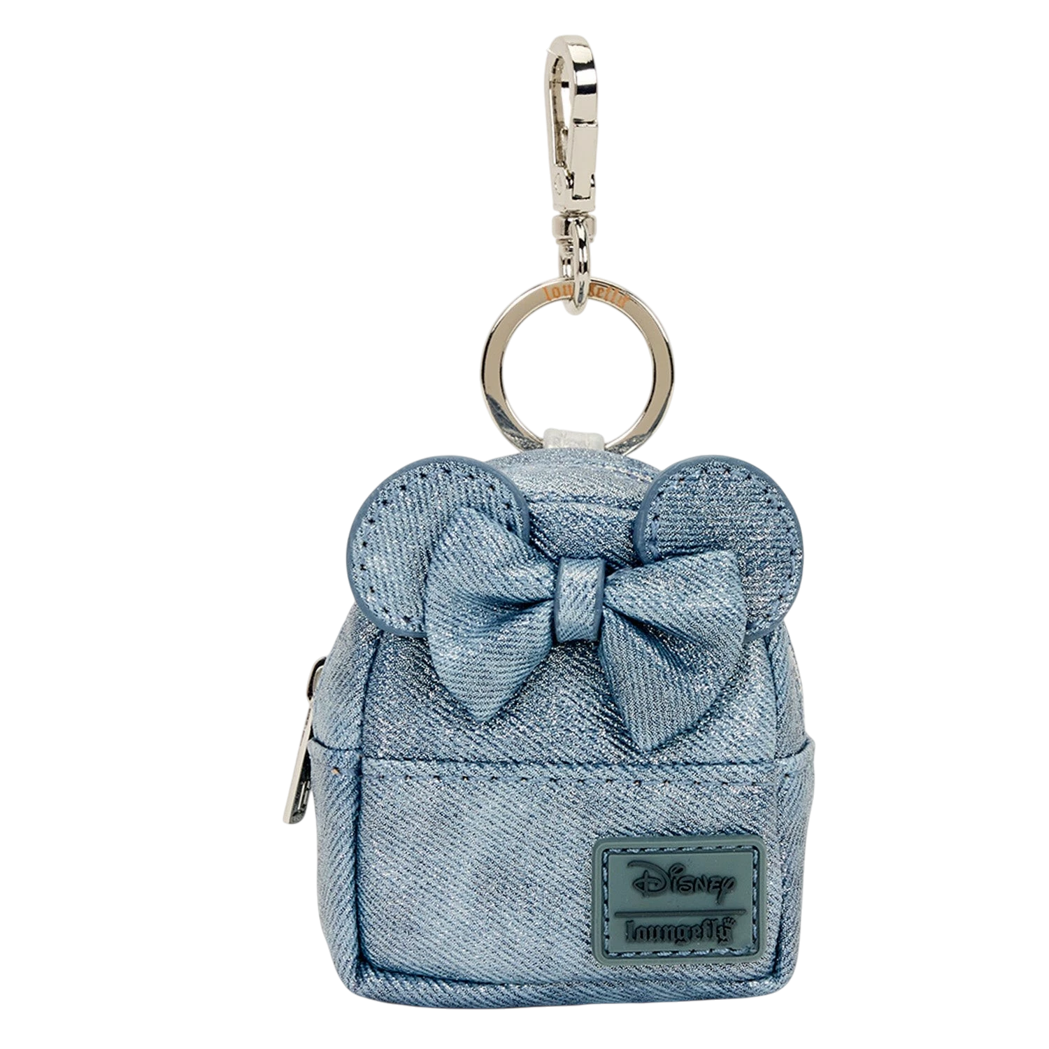 Minnie Mouse Glitter Mystery Mini Backpack Keychain Charm image 3