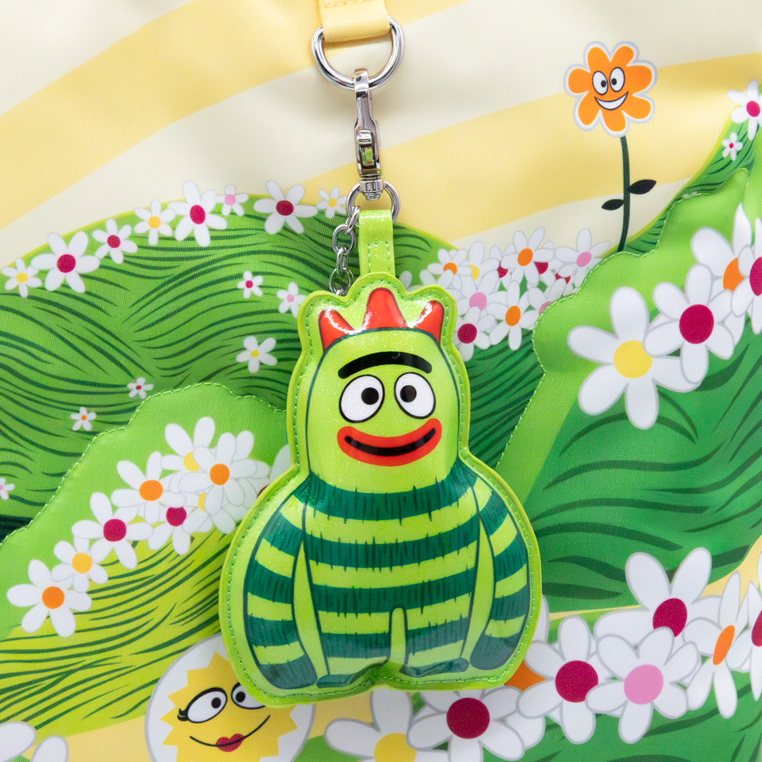 Yo Gabba Gabba Mystery Bag Glitter Vinyl Characters Padded Bag Charms image 3