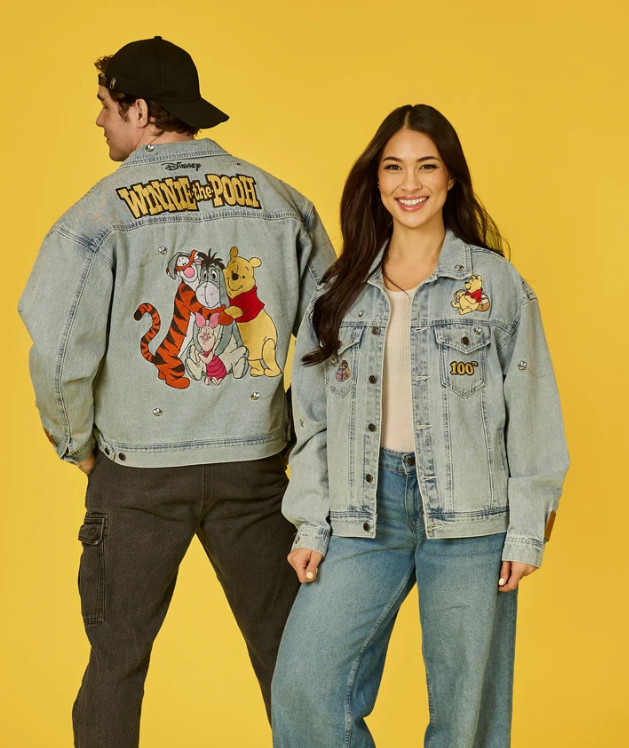 Winnie the Pooh 100th Anniversary Denim Jacket image 0