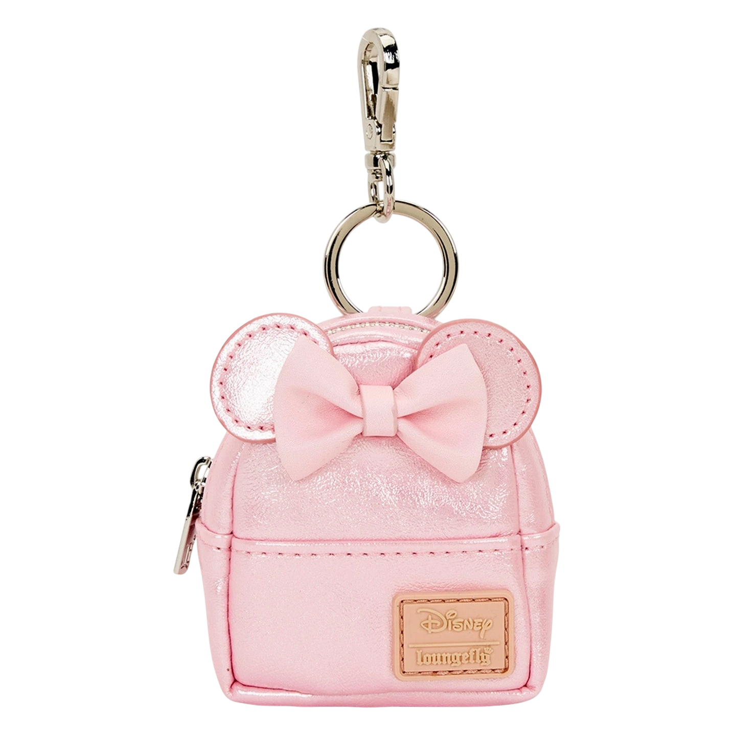 Minnie Mouse Glitter Mystery Mini Backpack Keychain Charm image 1