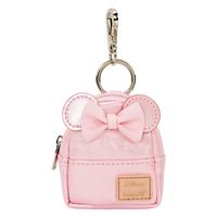 Minnie Mouse Glitter Mystery Mini Backpack Keychain Charm image 1