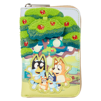 Bluey Backyard Zip-Around Wallet
