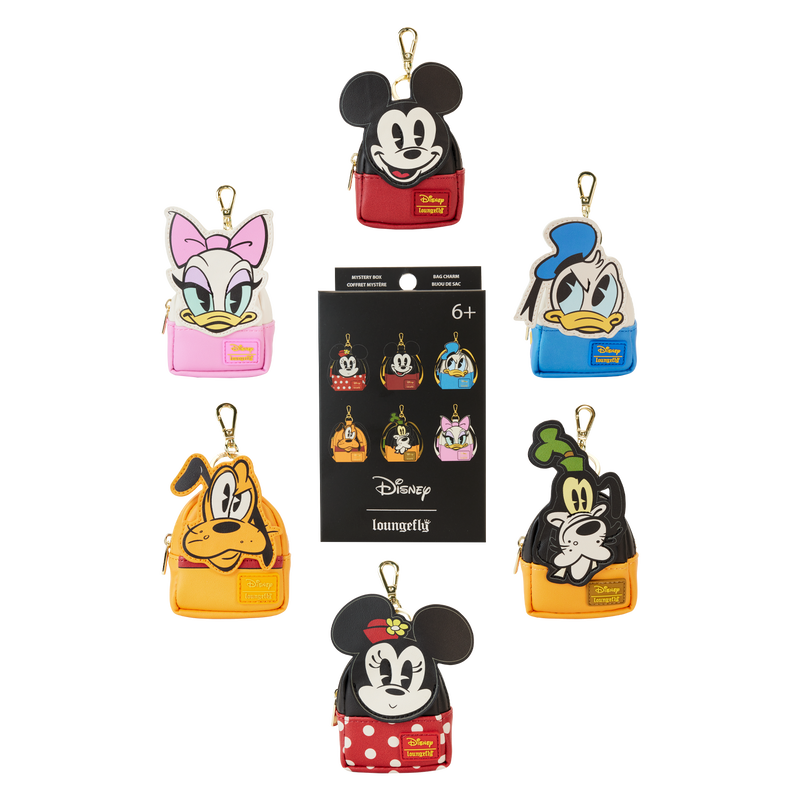 Mickey & Friends Picnic Cosplay Mystery Mini Backpack Keychain Charm image 0
