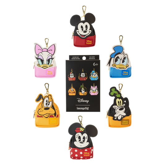 Mickey & Friends Picnic Cosplay Mystery Mini Backpack Keychain Charm image 0