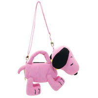 Peanuts Sherbet Spring Snoopy Figural Corduroy Crossbody Bag image 6