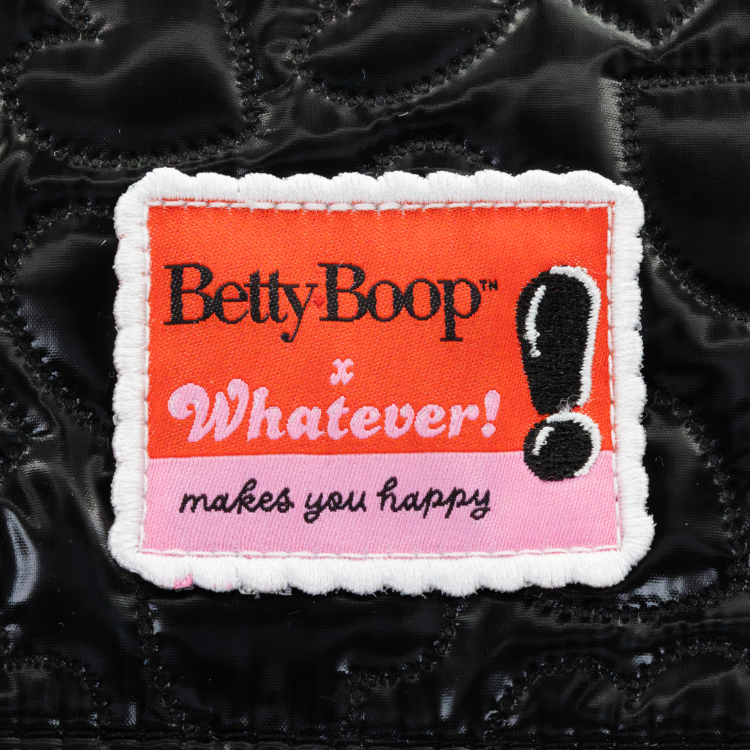 Betty Boop Quilted Heart Trinket Backpack w/ Acrylic Charms image 4