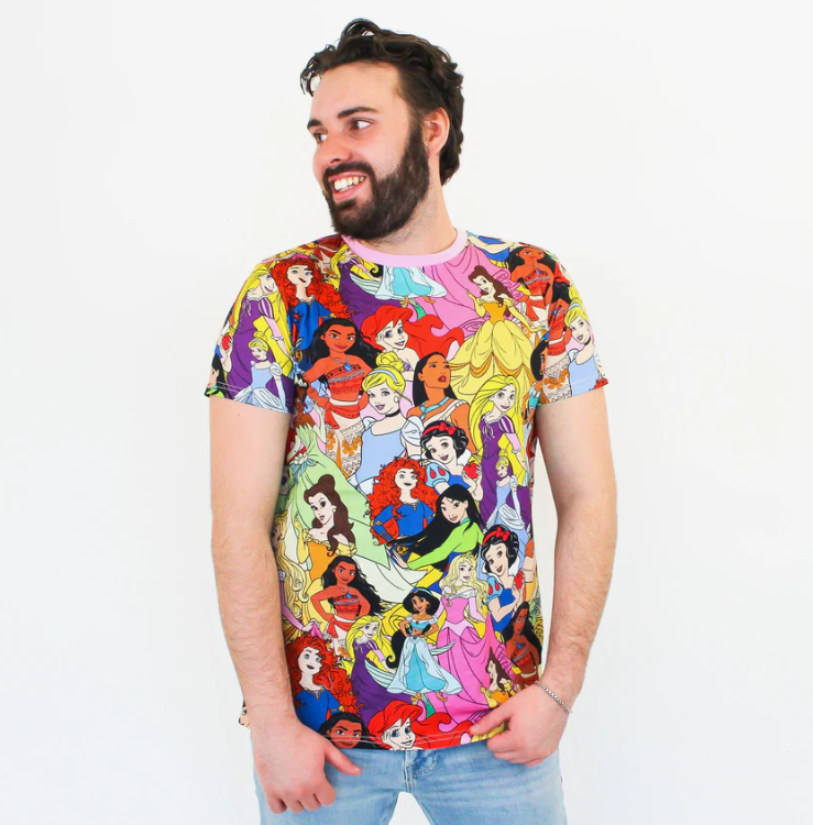 Disney Princess AOP T-Shirt image 2