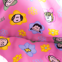 Peanuts Sherbet Spring Pins and Patches Corduroy Baguette Bag image 6