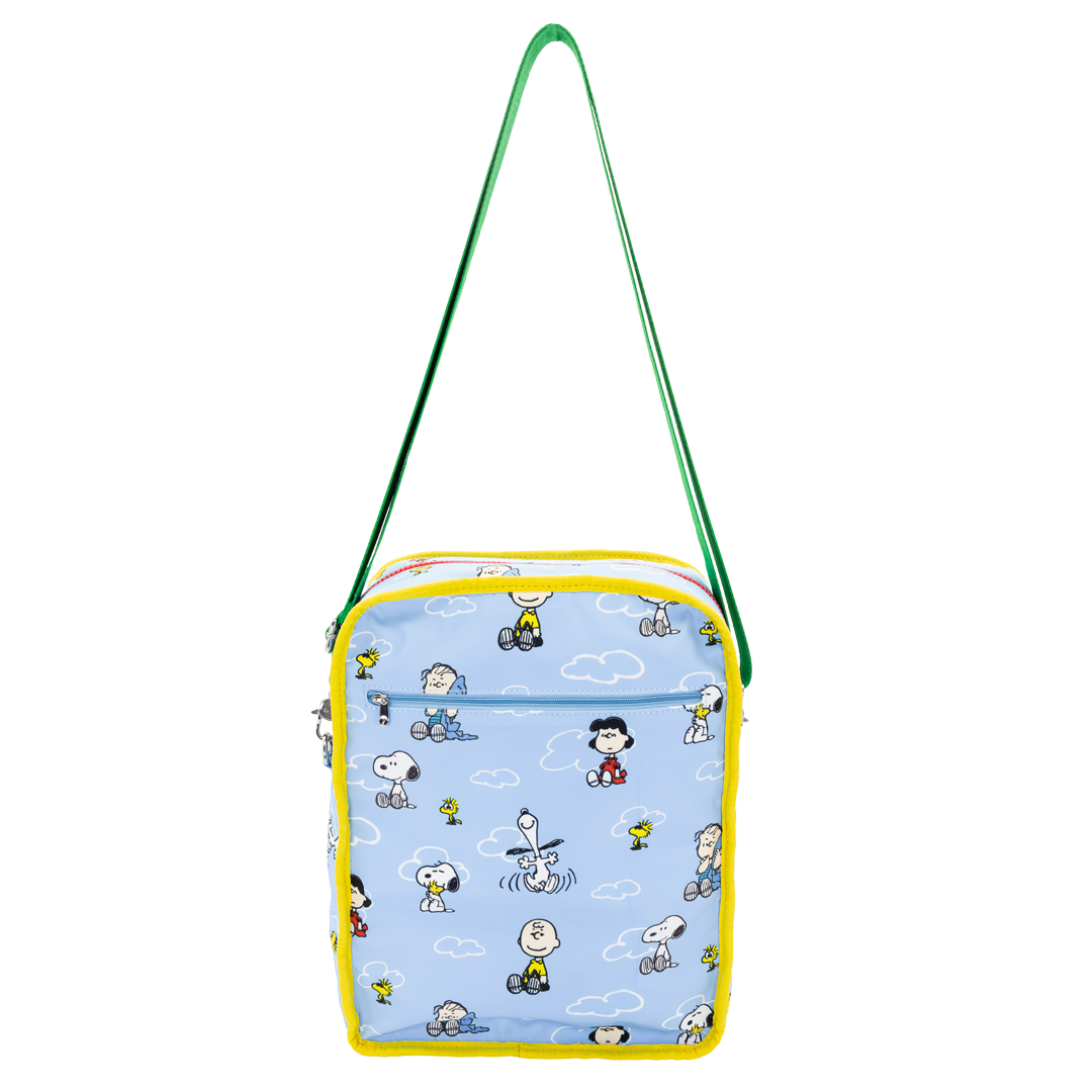 Peanuts 75th Anniversary Color Block Denim & Canvas Convertible Bag image 7
