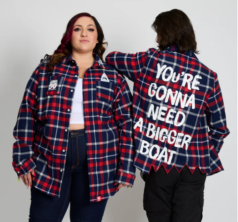 copy of Jaws Anniversary Flannel 2025 image 0
