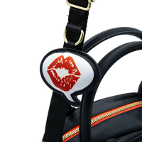 Betty Boop Head Crossbody Bag