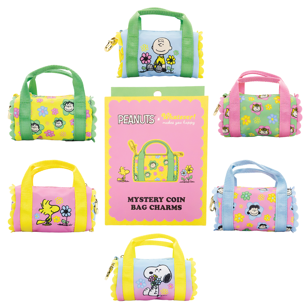 Peanuts Sherbet Spring Mystery Box Mini Duffle Bag Charms image 1