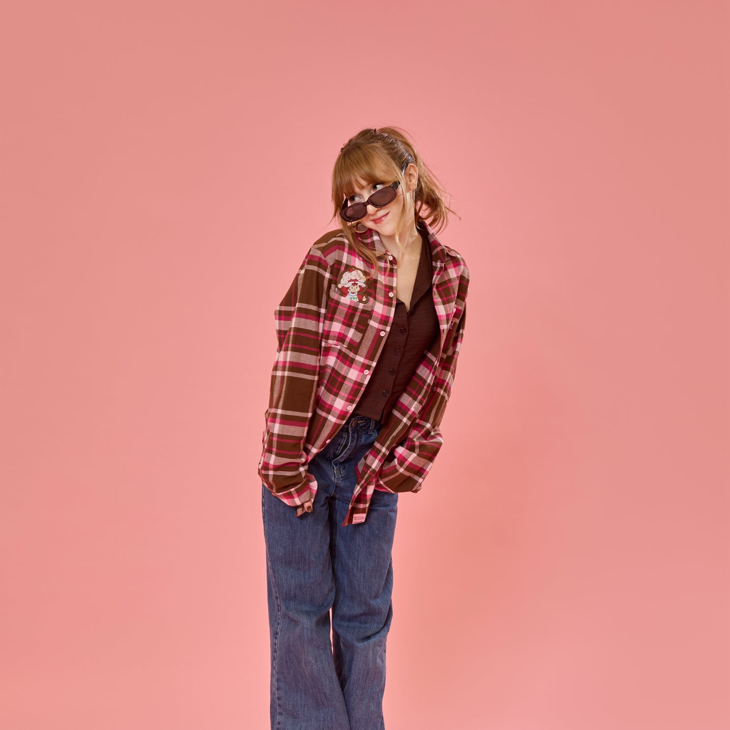Strawberry Shortcake Patch Flannel image 4