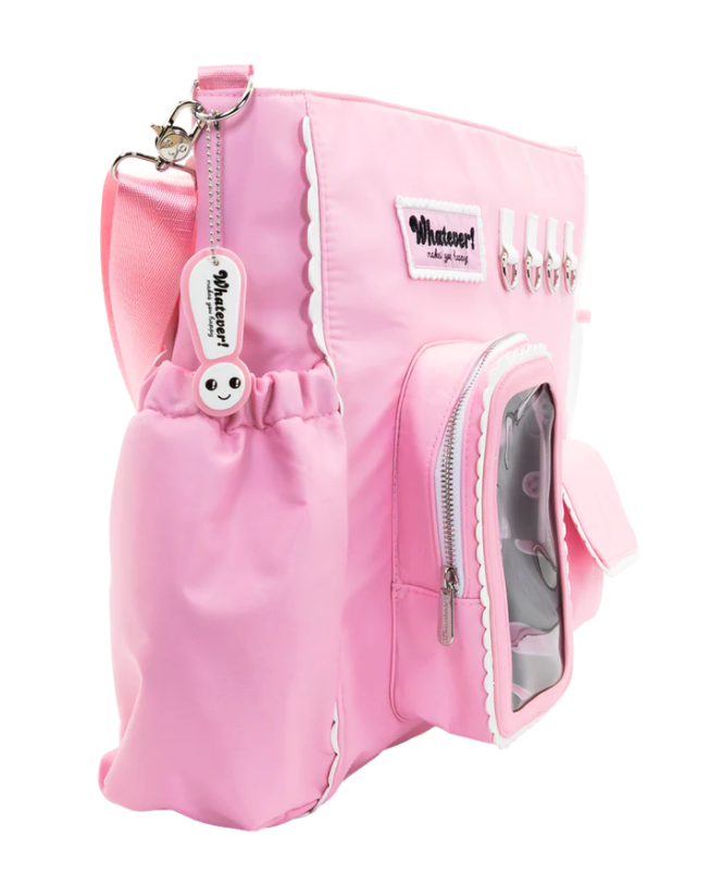 Whatever! Makes You Happy Pink Emotional Support Trinket Bag image 2