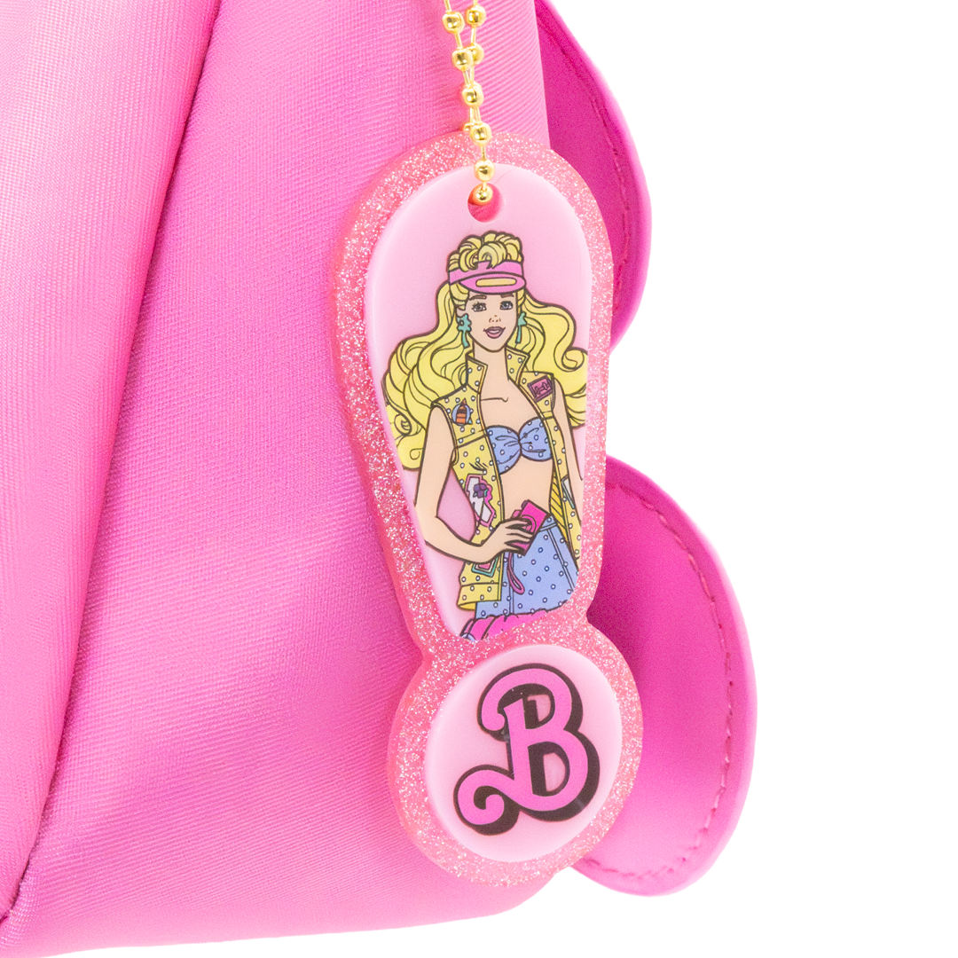 Barbie California Dreamin’ Logo Padded Baguette Bag image 6
