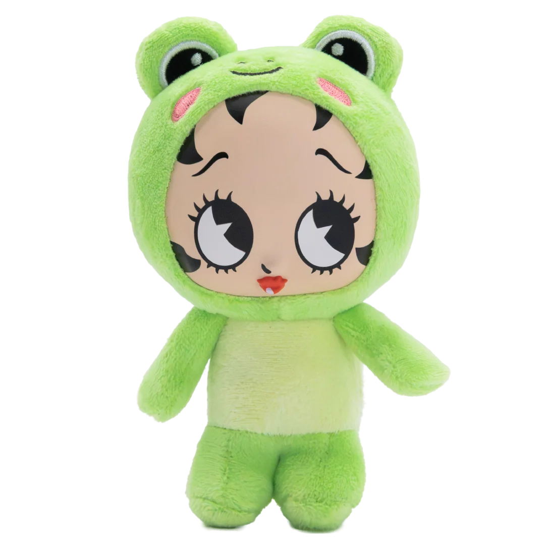 Betty Boop Mystery Box Silicone Face Plush Bag Charms