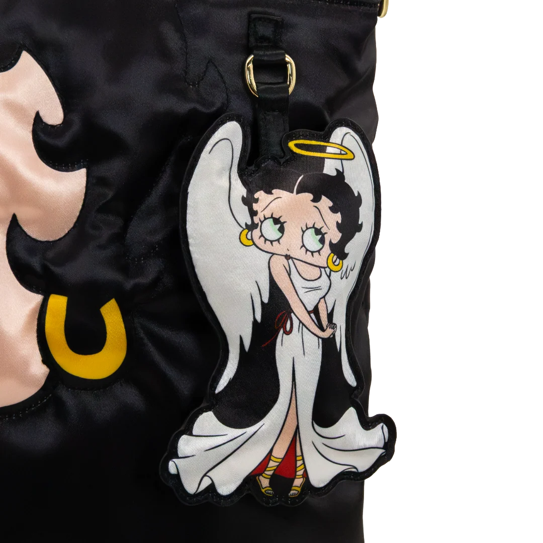 Betty Boop Naughty Vs. Nice Oversized Tote Bag