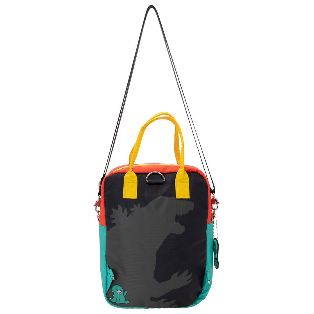 Chibi Godzilla Raids Again Reversible/Convertible Crossbody Bag image 8