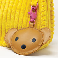 Miffy Corduroy Baguette Crossbody Bag with Bag Charm image 4