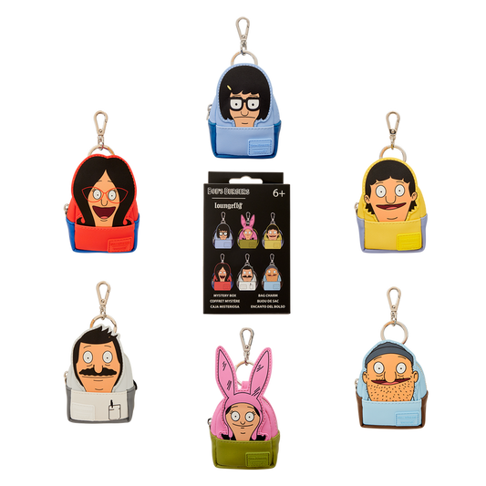 Bob's Burgers Cosplay Mystery Mini Backpack Keychain Charm image 0